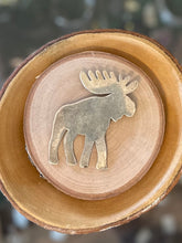 Load image into Gallery viewer, Vintage Sterling Silver Large Moose Figural Silhouette Brooch