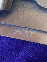 Load image into Gallery viewer, Vintage Signed KLITZNER USA Masonic Freemason Solid Brass Belt Buckle