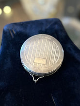 Load image into Gallery viewer, Antique Art Deco Hallmarked F&B Foster and Bailey Sterling Silver Double Sided Mirror Compact
