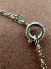 Load image into Gallery viewer, Swarovski Sterling Silver Cut-Out Heart Pendant on 835 Silver Chain Necklace