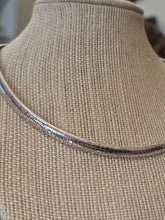 Load image into Gallery viewer, Vintage 1990s 925 ITALY Sterling Silver 6mm Omega Chain Necklace 16"