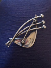 Load image into Gallery viewer, Vintage 1960s Midcentury ORB Otto Robert Bade Sterling Silver Modernist Brooch
