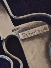 Load image into Gallery viewer, Vintage 1960s Signed Rebajes Sterling Silver Abstract Modernist Guitar Pendant