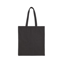 Load image into Gallery viewer, Wit & Whim ‘Support Your Local Shop Dog’ Black Cotton Canvas Tote Bag