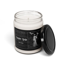 Load image into Gallery viewer, ‘Vampire Bride’ Clean Cotton Soy Wax Candle 9oz | Gothic Valentine Collection
