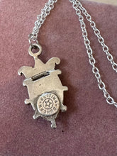 Load image into Gallery viewer, Vintage Signed Bettina Duncan Sterling Silver Cross Crown Pendant on Sterling Chain