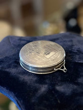 Load image into Gallery viewer, Antique Art Deco Hallmarked F&B Foster and Bailey Sterling Silver Double Sided Mirror Compact