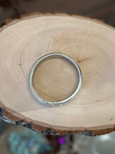 Load image into Gallery viewer, Vintage Signed Ben Amun by Isaac Manevitz Silver Tone Ribbed Bangle Bracelet