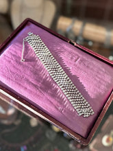 Load image into Gallery viewer, Vintage 1950s Signed WEISNER Dazzling Diamanté Rhinestone Bracelet Statement Evening Jewelry