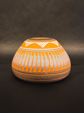 Load image into Gallery viewer, Vintage 1976 Midcentury Signed Michael Charlie Navajo Native American Clay Pottery Seed Pot or Vase