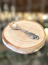 Load image into Gallery viewer, Vintage Midcentury Signed Sterling by JewelArt Sterling Silver Cherub Spoon Brooch Pin