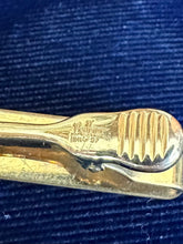 Load image into Gallery viewer, Vintage 12K Gold Filled & Diamond NY Telephone Bell System Tie Clip 25 Years Srv