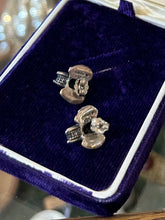 Load image into Gallery viewer, Vintage Signed KABANA Sterling Silver Elephant Head 3-Dimensional Stud Earrings