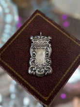 Load image into Gallery viewer, Antique Sterling Silver Match Safe Vesta Repousse Art Nouveau with Pendant Loop