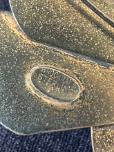 Load image into Gallery viewer, Vintage 1940s Signed BROOKRAFT Rose Gold Sterling Silver Faceted Yellow Topaz Glass Rhinestone Statement Brooch