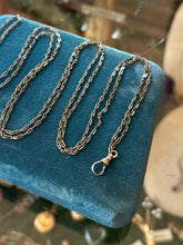Load image into Gallery viewer, Antique Victorian Opal Seed Pearl Gold Filled Fob Slide Watch Chain Necklace 50”