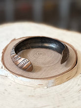 Load image into Gallery viewer, You Pick! Solid Copper Cuff Bracelet Vintage 1970s Solid, Curb Chain, Ruffled, Crescent Moon Unisex