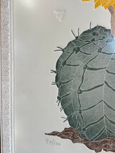 Load image into Gallery viewer, Original Art | Fernando Torm "Desert Flower" Succulent Lithograph | Framed & Signed | Number 80/100 16.5" tall x 15.25" wide