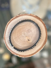 Load image into Gallery viewer, Art Deco Sterling Silver Emerald Green & Clear Square Faceted Rhinestone Engraved Hinged Bangle Bracelet