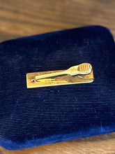 Load image into Gallery viewer, Vintage 12K Gold Filled & Diamond NY Telephone Bell System Tie Clip 25 Years Srv