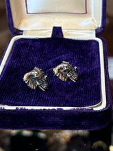 Load image into Gallery viewer, Vintage Signed KABANA Sterling Silver Elephant Head 3-Dimensional Stud Earrings