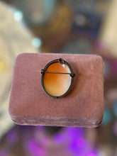 Load image into Gallery viewer, Rare 835 Silver Saint Cecilia Hand Carved Cameo Brooch & Pendant Vintage Religious S.Cecilia