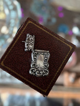 Load image into Gallery viewer, Antique Sterling Silver Match Safe Vesta Repousse Art Nouveau with Pendant Loop