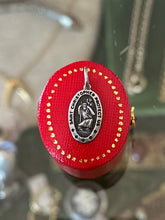 Load image into Gallery viewer, Vintage Signed PPC Sterling Silver Saint Christopher Protect Us Religious Medal Pendant Princess Pride Creations