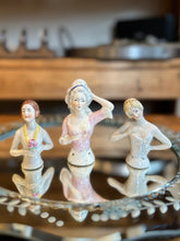 Load image into Gallery viewer, You Pick! Vintage Hand Painted German Porcelain Half Doll Lady Figurines