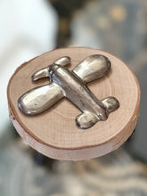 Load image into Gallery viewer, Vintage Signed Taxco Mexico Sterling Silver Puffy Propeller Plane Brooch Pin