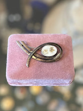 Load image into Gallery viewer, Artisan Signed SAM SUNG Handcrafted Sterling Silver Carved Mother of Pearl Brooch