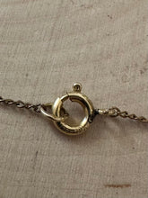 Load image into Gallery viewer, Vintage Midcentury Faceted Clear Crystal Graduated Beaded Gold Filled 1/20 12k GF Necklace with Separators 18.3”