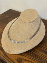 Load image into Gallery viewer, Vintage 1990s 925 ITALY Sterling Silver 6mm Omega Chain Necklace 18”