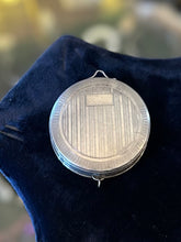 Load image into Gallery viewer, Antique Art Deco Hallmarked F&B Foster and Bailey Sterling Silver Double Sided Mirror Compact