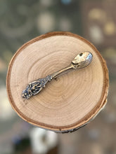 Load image into Gallery viewer, Vintage Midcentury Signed Sterling by JewelArt Sterling Silver Cherub Spoon Brooch Pin