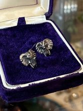 Load image into Gallery viewer, Vintage Signed KABANA Sterling Silver Elephant Head 3-Dimensional Stud Earrings
