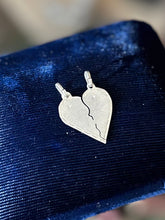 Load image into Gallery viewer, You Pick! Vintage Sterling Silver Heart Pendants | Open Filigree Heart OR Duo 2-in-1 Breakable Heart