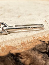 Load image into Gallery viewer, Rare Vintage 1960s Signed Napier Silver Tone Asian Cut Out Link Choker Collar Necklace 16.25” Hook Closure