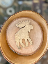 Load image into Gallery viewer, Vintage Sterling Silver Large Moose Figural Silhouette Brooch