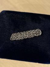 Load image into Gallery viewer, Antique Victorian Art Nouveau P&P Sterling Silver Scroll Design Folding Button Hook Monogrammed Engraved Initials BR