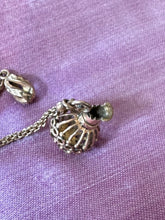 Load image into Gallery viewer, Antique Victorian Gold Filled 7" Albertina Fancy Watch Chain Filigree Urn Toggle Charm HFB