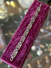 Load image into Gallery viewer, Vintage Mexico Sterling Silver 925 Greek Key Meander Cut Out Link Bracelet Unisex 8”