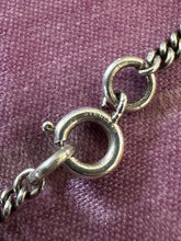 Load image into Gallery viewer, Vintage Sterling Silver & Black Onyx Large Disc 3-Dimensional Butterfly Statement Pendant Necklace 24.25”