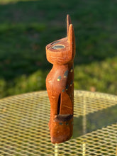 Load image into Gallery viewer, Vintage Midcentury MCM Circa 1960s Hand Carved & Hand Painted Teak Wood Siamese Cat Sculpture 12.4”