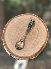 Load image into Gallery viewer, Vintage Midcentury Signed Sterling by JewelArt Sterling Silver Cherub Spoon Brooch Pin