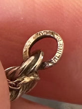Load image into Gallery viewer, Vintage Signed Sterling MS Co. 925 Sterling Silver Two Tone Twist Chain Bracelet Unisex 7.2”