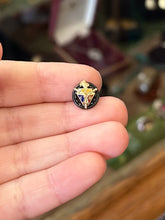 Load image into Gallery viewer, Vintage Knights of Pythias F.C.B. Fraternal Society 10k Yellow Gold Tiny Lapel or Tie Pin