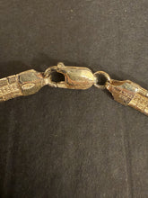 Load image into Gallery viewer, Vintage 1990s Signed HAN 925 ITALY Sterling Silver 6mm Omega Chain Necklace 17"
