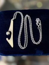 Load image into Gallery viewer, Vintage ORB Otto Robert Bade Sterling Silver Modernist Abstract Pendant Necklace