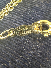 Load image into Gallery viewer, Vintage ORB Otto Robert Bade Sterling Silver Abstract Infinity Pendant Necklace